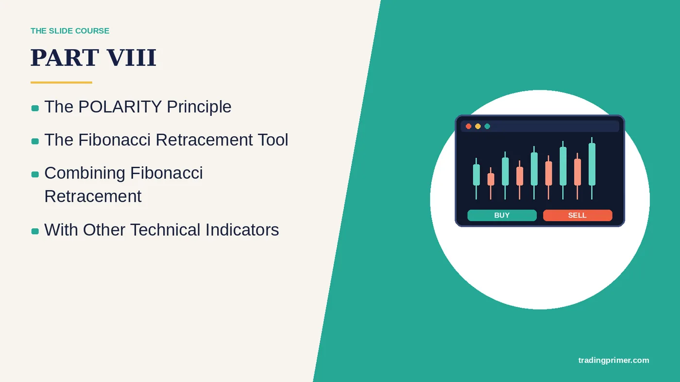 The POLARITY Principle The Fibonacci Retracement Tool Combining Fibonacci Retracement With Other Technical Indicators · PART VIII
