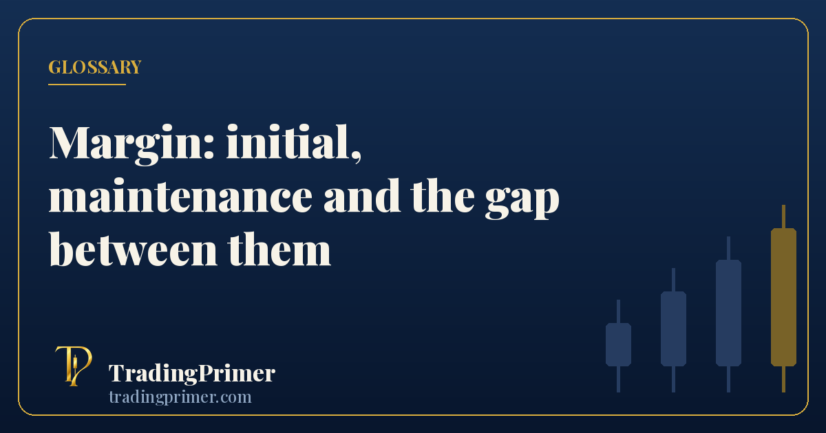 Initial margin, maintenance margin and the liquidation point between them