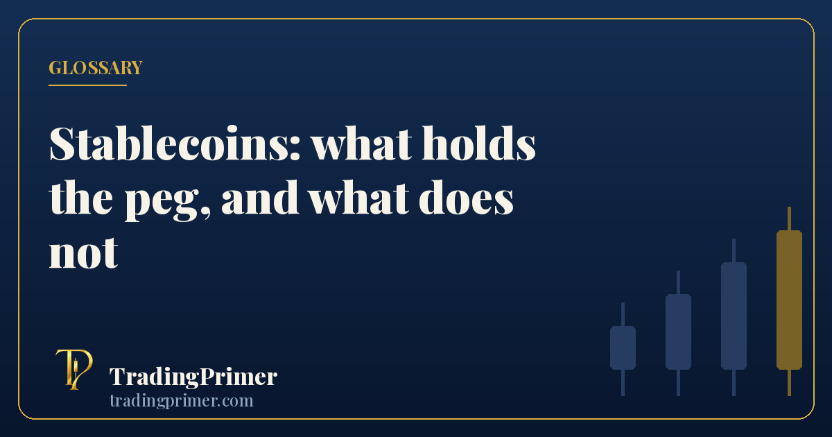 Three ways a stablecoin can be backed, and the failure mode of each